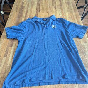Tampa Bay Lightning Hockey Blue Polo Men's Large